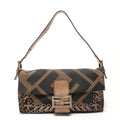 Fendi Shoulder Bag Mamma Bucket Zucca