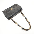 Chanel Shoulder Bag Quilted Double Flap Chain 23 Lamb — view 8