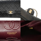 Chanel Shoulder Bag Quilted Double Flap Chain 23 Lamb — view 9