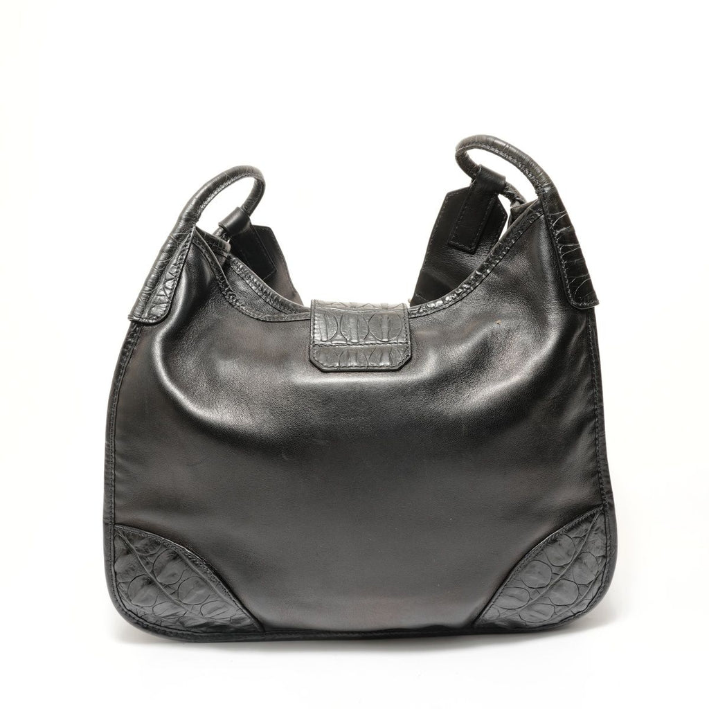 Prada Shoulder Bag Studded Leather — view 2