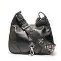 Prada Shoulder Bag Studded Leather
