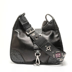 Prada Shoulder Bag Studded Leather