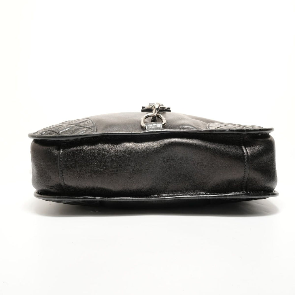 Prada Shoulder Bag Studded Leather — view 7