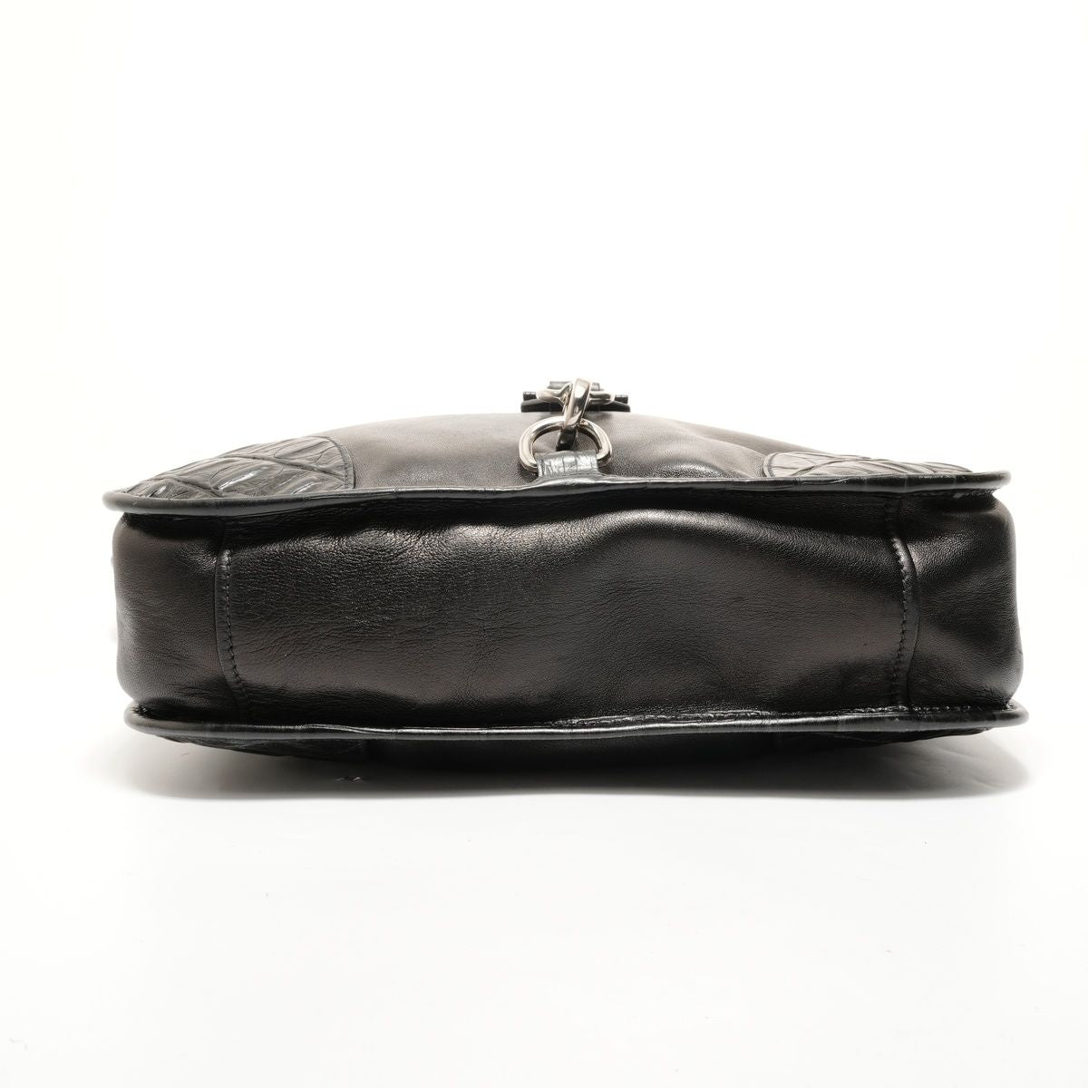 Prada Shoulder Bag Studded Leather — view 7
