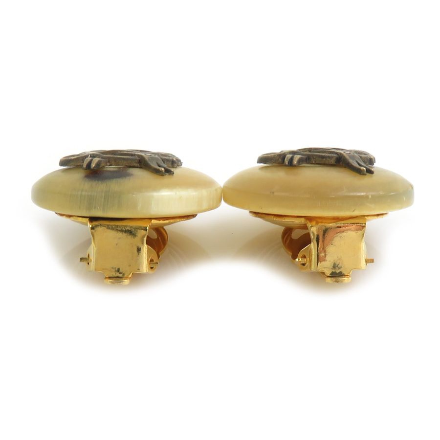 Hermes Earrings Gold — view 4