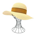 Hermes Wide Brim Straw Hat Beige 58