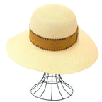 Hermes Wide Brim Straw Hat Beige 58 — view 4
