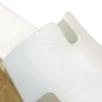 Hermes Eze Platform Cork Sandals Sl1 White — view 7