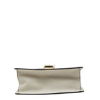 Gucci Sylvie Mini 2-Way Shoulder Bag White Leather 1 — view 3