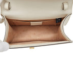 Gucci Sylvie Mini 2-Way Shoulder Bag White Leather 1 — view 9