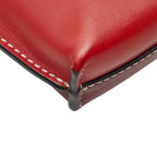 Loewe Anagram Gate Pocket Crossbody Shoulder Bag Brown Red Leather 1 — view 5