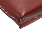 Loewe Anagram Gate Pocket Crossbody Shoulder Bag Brown Red Leather 1 — view 7