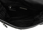 Prada Crossbody Shoulder Bag Black Nylon Leather 1 — view 4