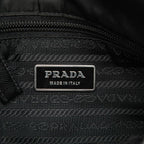 Prada Crossbody Shoulder Bag Black Nylon Leather 1 — view 5