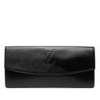 Louis Vuitton Opera Ege Clutch Black Leather 1