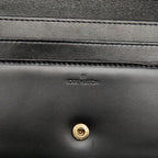 Louis Vuitton Opera Ege Clutch Black Leather 1 — view 5