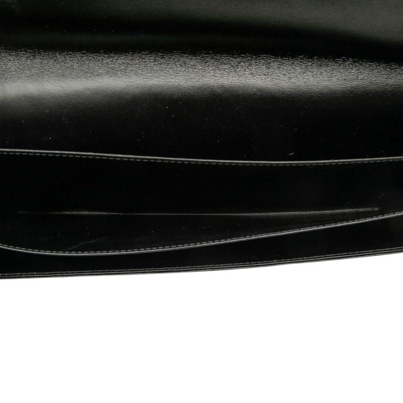 Louis Vuitton Opera Ege Clutch Black Leather 1 — view 4