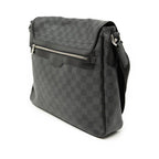 Louis Vuitton Damier Daniel MM Crossbody Shoulder Bag Black Leather 1 — view 2