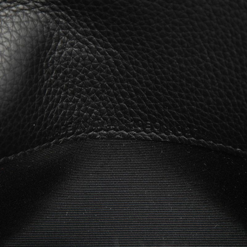 Dior Oblique Saddle Wallet Black Canvas Leather — view 6