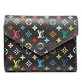 Louis Vuitton Takashi Murakami Portefeuille Victorine Trifold Wallet Black 1