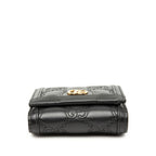 Gucci GG Matelasse Logo Bifold Wallet Black Leather 1 — view 3