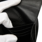 Gucci GG Matelasse Logo Bifold Wallet Black Leather 1 — view 6