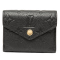 Louis Vuitton Monogram Empreinte Portefeuille Zoe Trifold Wallet Noir Black