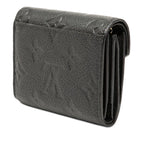 Louis Vuitton Monogram Empreinte Portefeuille Zoe Trifold Wallet Noir Black — view 2