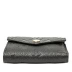 Louis Vuitton Monogram Empreinte Portefeuille Zoe Trifold Wallet Noir Black — view 3