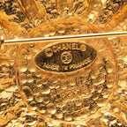 Chanel Emblem CC Logo Brooch Gold Plated 1 — view 3