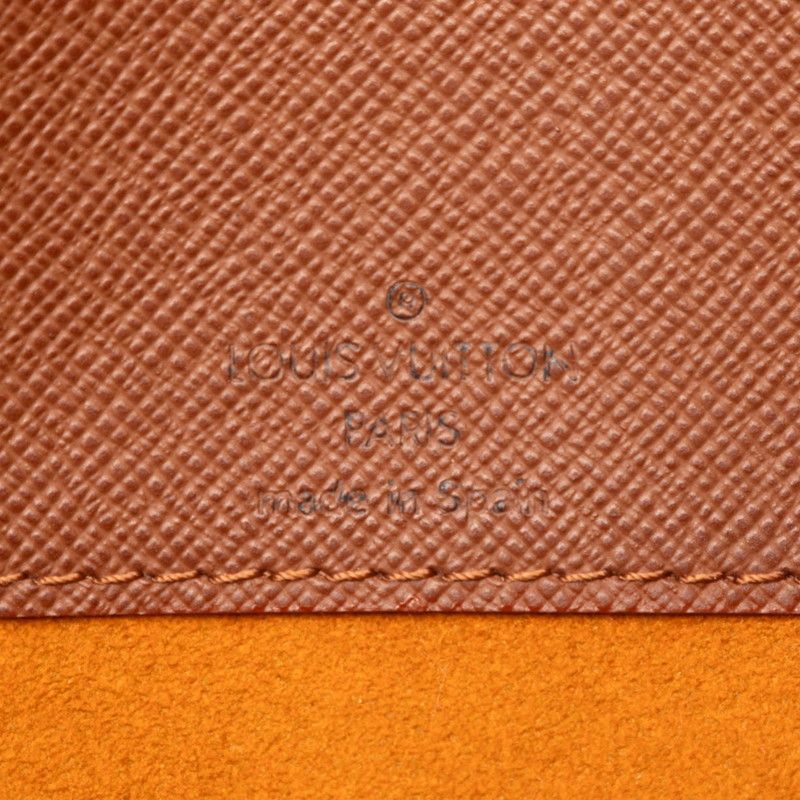 Louis Vuitton Monogram Musette Crossbody Shoulder Bag Brown Leather — view 6