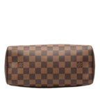 Louis Vuitton Damier Brera Handbag Brown Leather — view 3