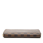Louis Vuitton Damier Zippy Wallet Brown — view 3