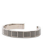 Louis Vuitton Damier Colors Jonck Bracelet Silver Black Metal — view 2