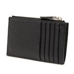 Prada Card Case Coin Fragment Black Leather — view 2