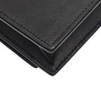Saint Laurent YSL Logo Tassel Chain Wallet Shoulder Bag Black Leather 1 — view 8