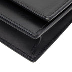 Saint Laurent YSL Logo Tassel Chain Wallet Shoulder Bag Black Leather 1 — view 5