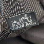 Hermes Her Line GM Tote Gray Canvas — view 9