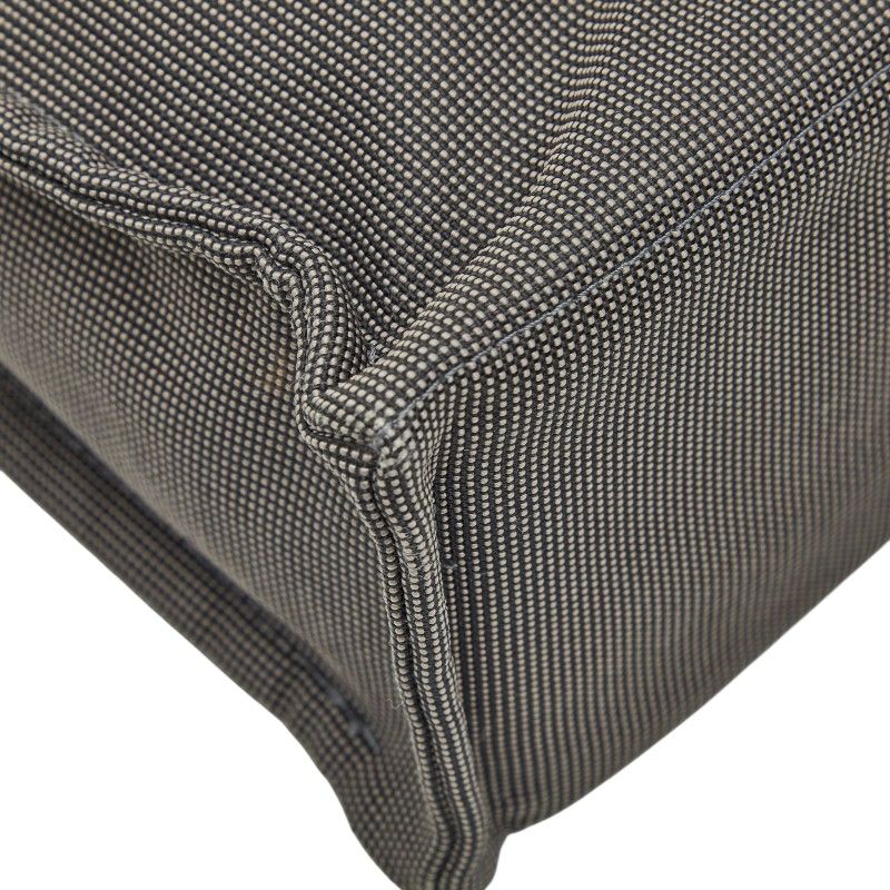 Hermes Her Line GM Tote Gray Canvas — view 5