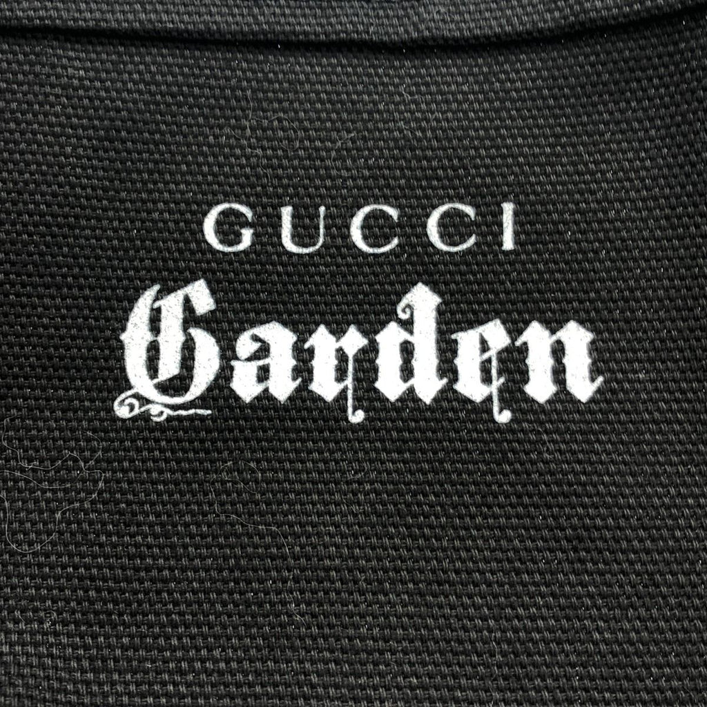 Gucci Garden Canvas Tote Black — view 5