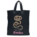 Gucci Garden Canvas Tote Black