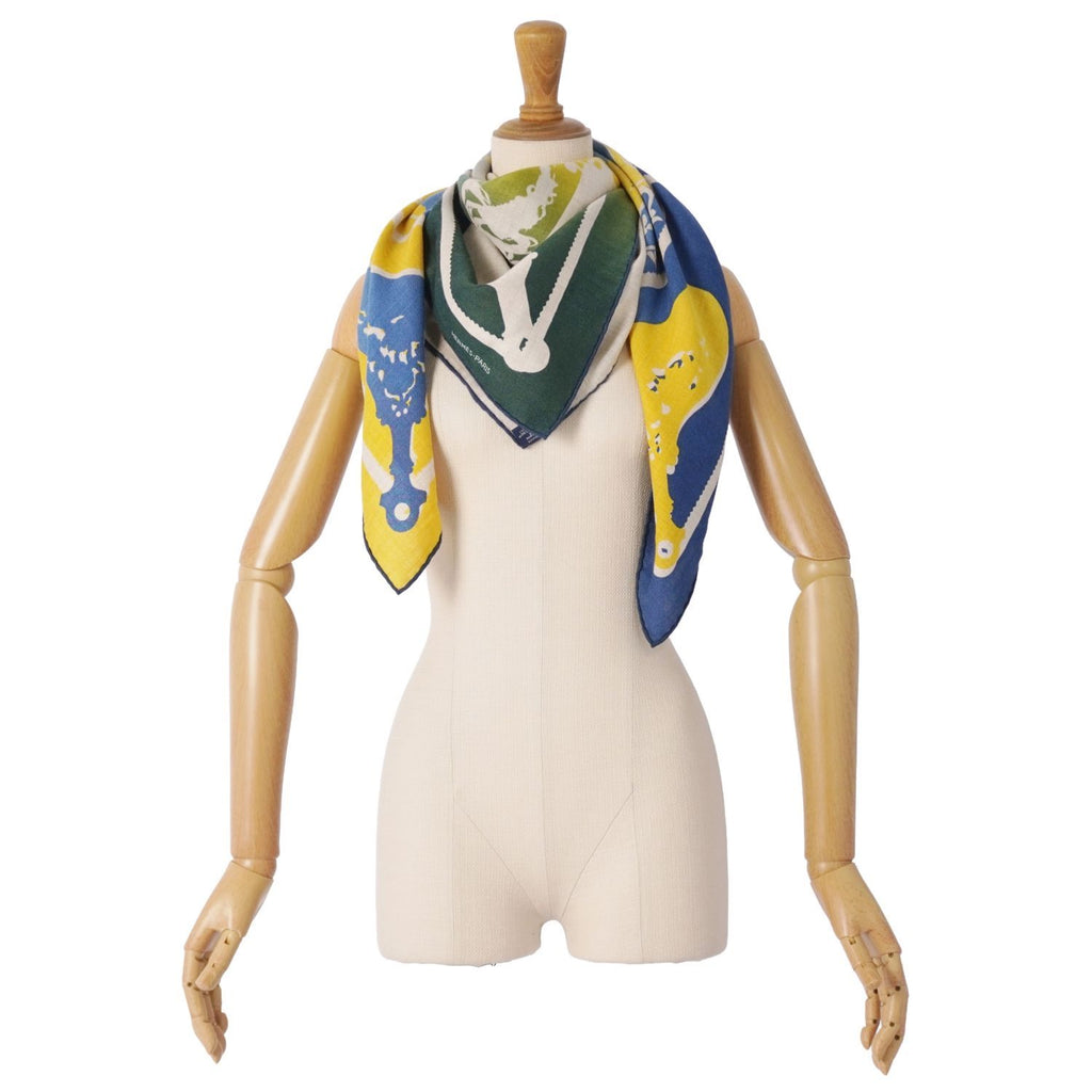Hermes Etriers Chromatiques Sca Scarf — view 3