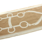 Hermes Molle Scarf Fringe Cashmere Beige OH — view 5