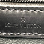 Louis Vuitton Sac Plat Epi Noir Leather Black Tote Gold — view 4