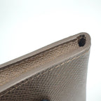 Louis Vuitton Amberop Carte de Visite Taiga Initial Leather Brown Card Case — view 7