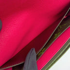 Louis Vuitton Portefeuille Emily Monogram Leather Brown Light Pink Bifold — view 6