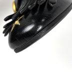 Gucci GG Marmont Side Zip Short Boots Star Bi Embroidery Shoes Leather Black — view 7
