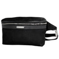 Saint Laurent Paris City Belt Bag Canvas Black