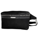 Saint Laurent Paris City Belt Bag Canvas Black