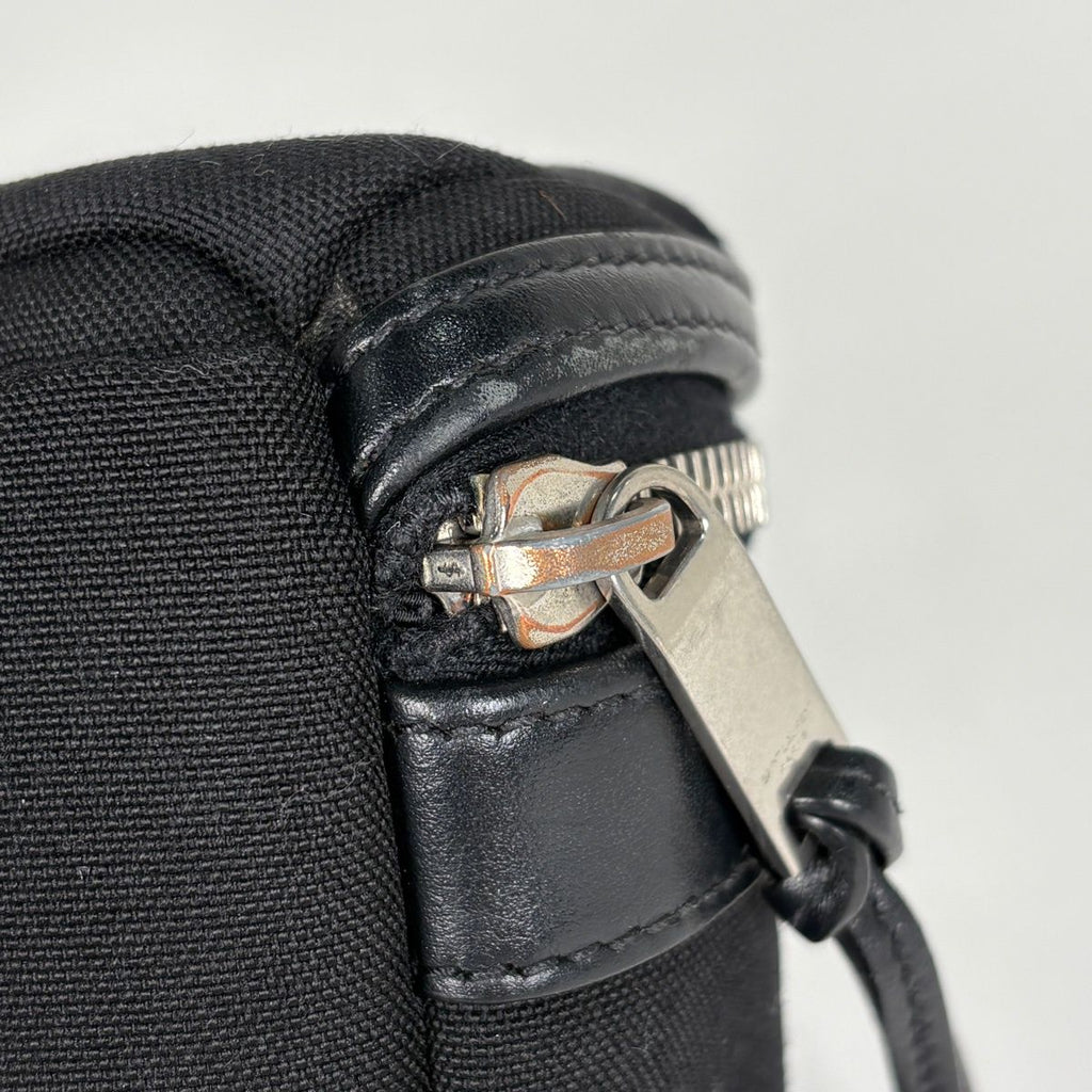 Saint Laurent Paris City Belt Bag Canvas Black — view 4